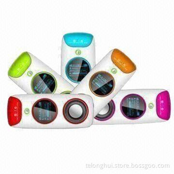 Flash MP3 Players with OLED Screen, Built-in Lithium Battery and 2W Speaker